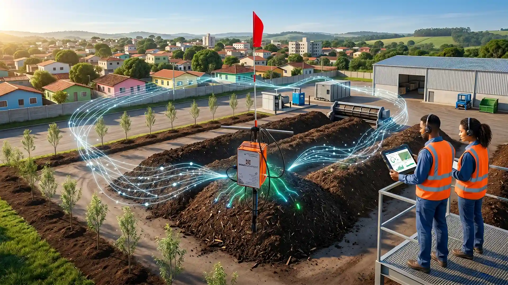 Você Precisa Esperar 7 Anos para Controlar Odores na Compostagem? O Fim da Gestão Ambiental Passiva.