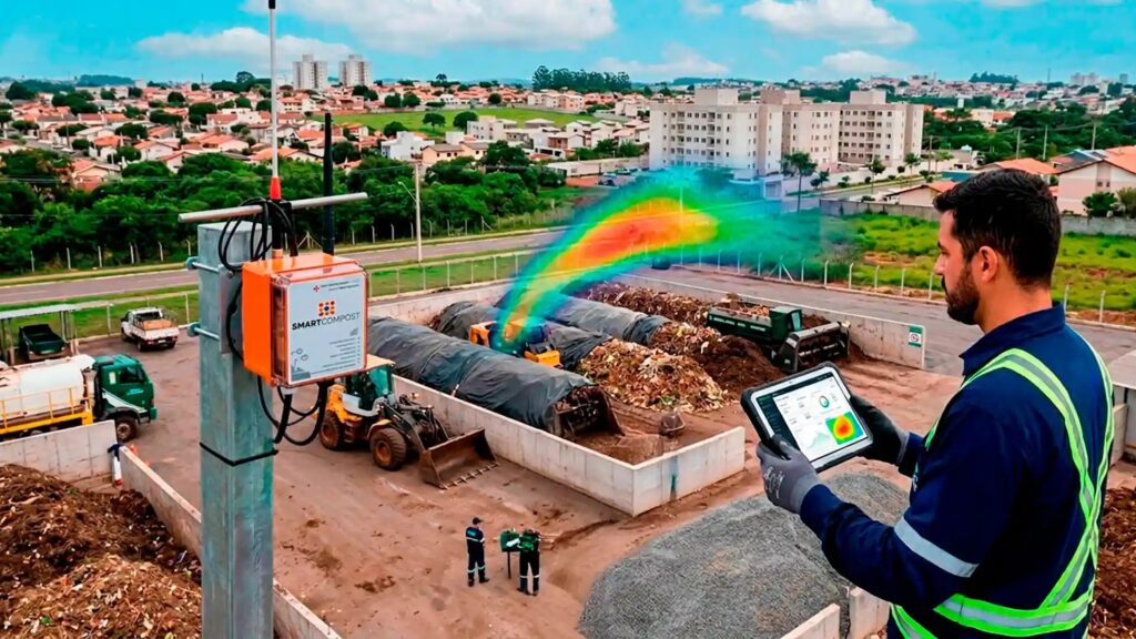 Gestão de Resíduos e Conflitos de Odor: Como a Tecnologia Protege sua Empresa e a Comunidade