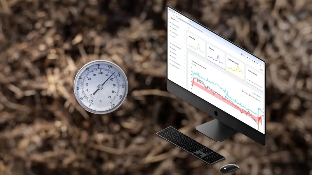 Muito Além da Temperatura: Como o Monitoramento de Gases Acelera o Ciclo da Compostagem e Garante a Qualidade do Adubo